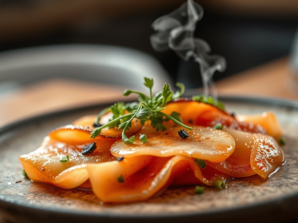 Carpaccio de calabacín