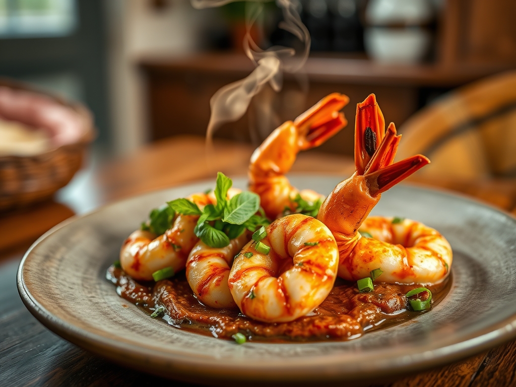 Gambas al ajillo tradicionales