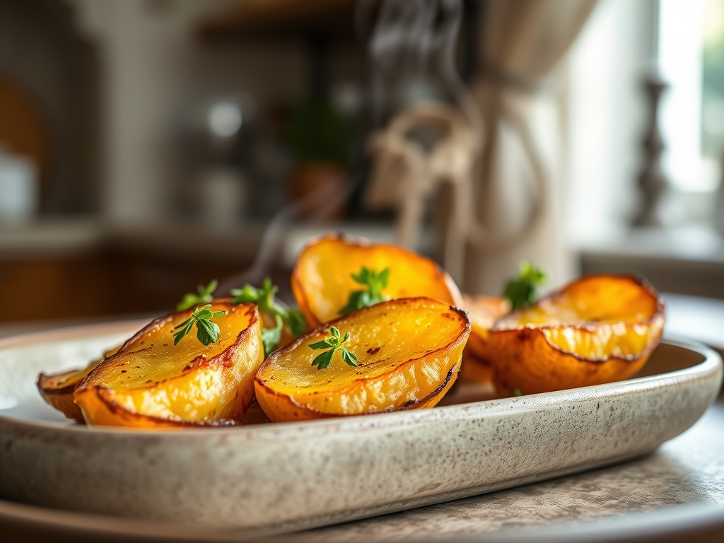 Patatas baby asadas al romero