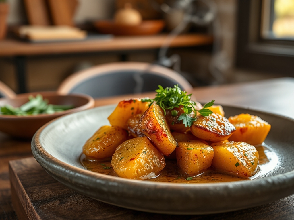 Patatas guisadas humildes