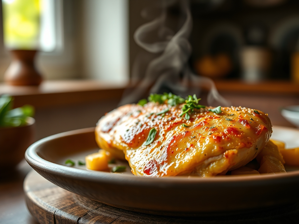 Pollo al limón sencillo