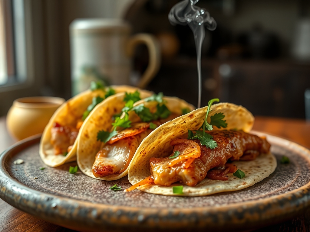 Tacos de lechuga ligeros