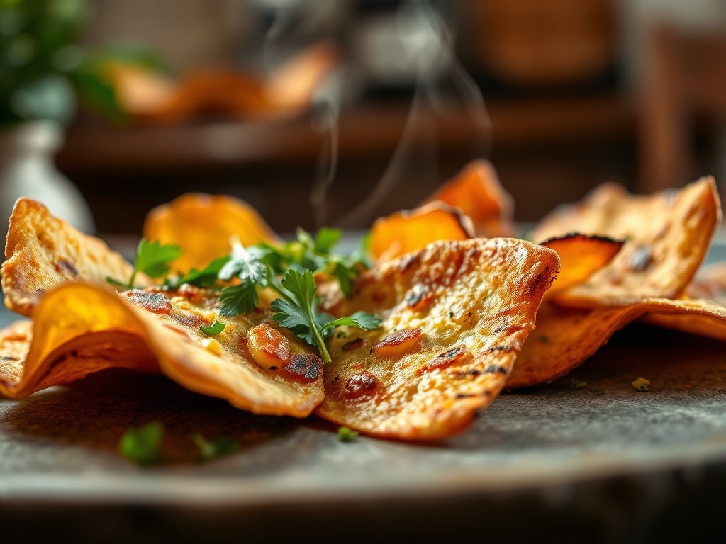 Tortilla de patatas chips