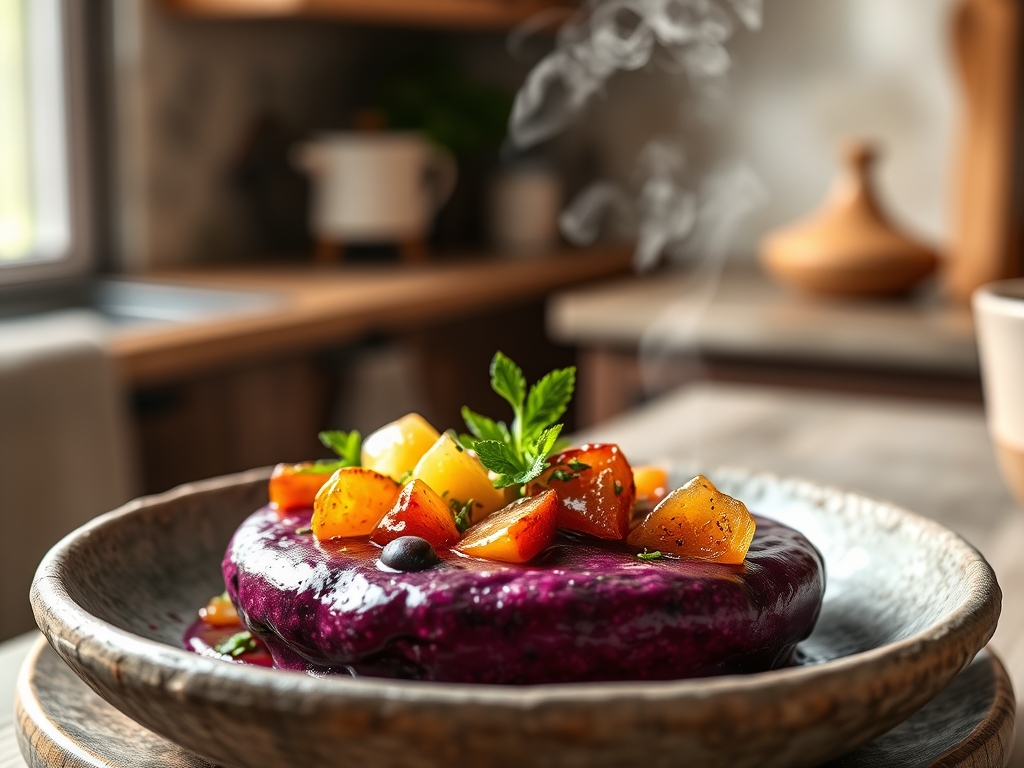 Açai bowl casero de colores