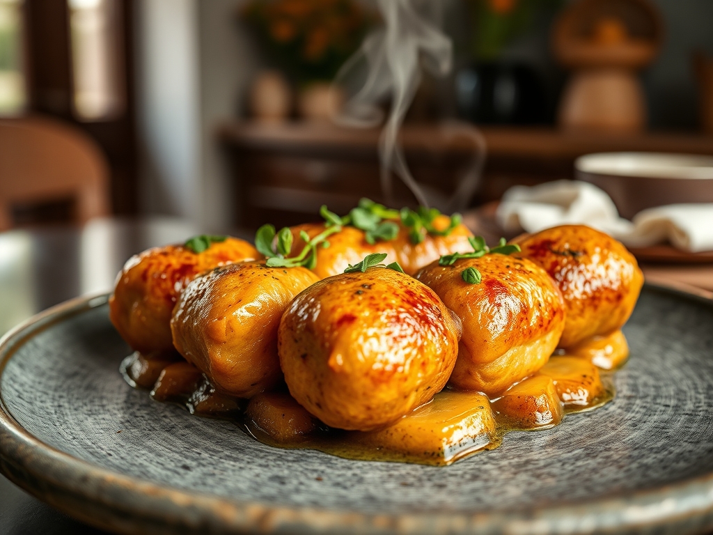 Albóndigas con patatas al horno