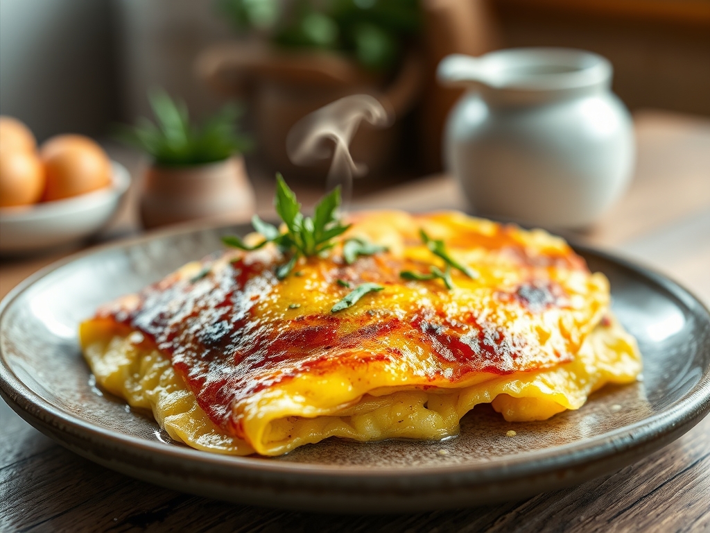 Omelette de finas hierbas
