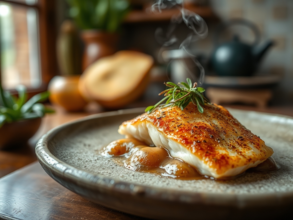 Pescado a la sal tradicional