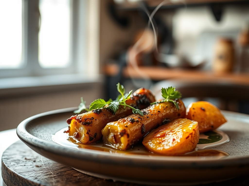 Verduras asadas de temporada